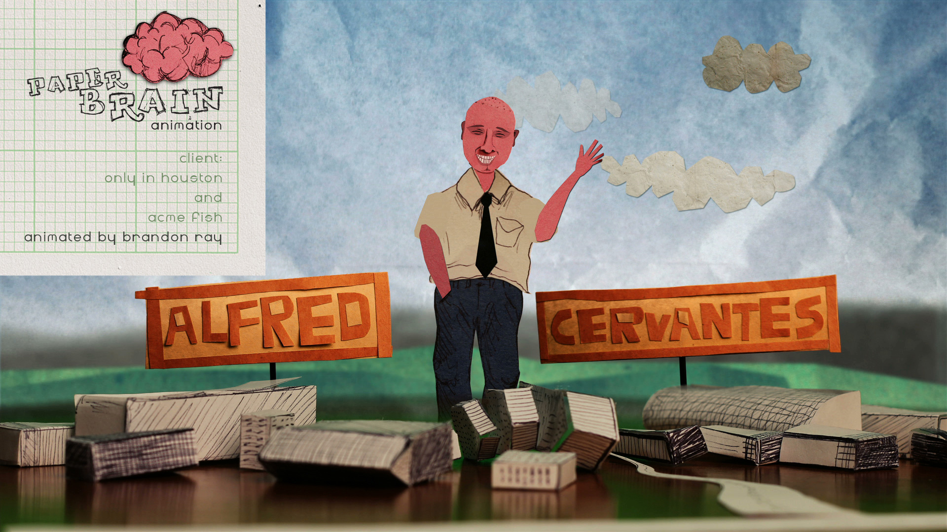 "Tribute Animation" - Stop-motion Paper Craft with Dragonframe