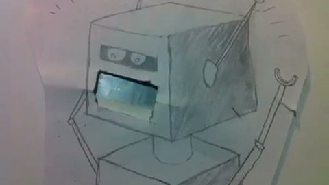 Here's an animation made by Jayden Wu. He attended the class where Mark Kistler and I taught kids how to animate in my Paper Cut style.
