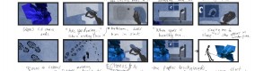 Storyboard - "Lightly Stepping" Animated Music Video for Nate Henry, Page 2